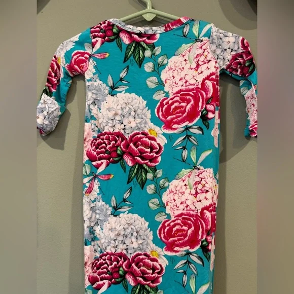 POSH PEANUT 0-3 month zip bottom sleeper; bamboo baby clothes; bamboo sleeper - Picture 10 of 13